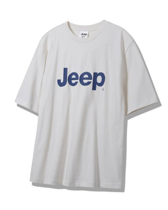 [Jeep] [170g] Logo T-shirts 5色 (JP5TSU091) 韓国ファッション カップルアイテム - コクモト KOCUMOTO