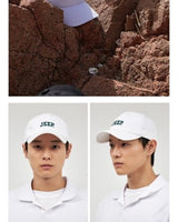 [Jeep] Gorpcore Applique-logo Ball Cap 3色 (JO5GCU194) 韓国ファッション カップルアイテム - コクモト KOCUMOTO