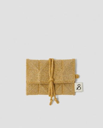 [JOSEPH&STACEY] Lucky Pleats Knit Card Wallet Starry (ALL) 3色 女性財布 韓国ブランド 韓国人気 - コクモト KOCUMOTO