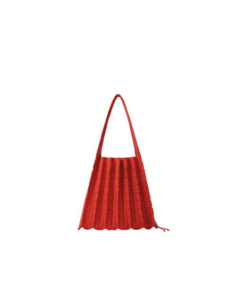 [JOSEPH&STACEY] Lucky Pleats Knit L Fiori (ALL) 4色 新商品 女性バッグ Eco bag - コクモト KOCUMOTO