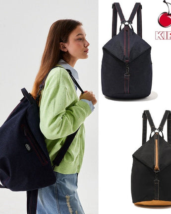 [KIRSH] pocket vintage two way backpack 2色 新商品 新学期 デイリーバッグ - コクモト KOCUMOTO