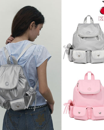 [KIRSH] RIBBON POINT MINI BACKPACK 2色 新商品 新学期 デイリーバッグ - コクモト KOCUMOTO