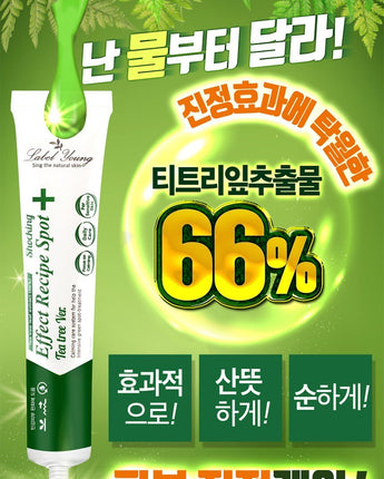 [LABELYOUNG] SHOCKING EFFECT RECIPE SPOT TEA TREE VER 30ml x 2ea 韓国化粧品 にきび肌 肌トラブル - コクモト KOCUMOTO