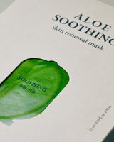 [LEADERS] ALOE SOOTHING Skin renewal Mask Pack (25ml x 10p)韓国化粧品 贈り物 - コクモト KOCUMOTO