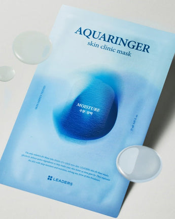 [LEADERS] AQUARINGER Skin clinic Mask Pack (25ml x 10p) 韓国化粧品 贈り物 - コクモト KOCUMOTO