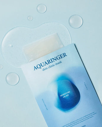 [LEADERS] AQUARINGER Skin clinic Mask Pack (25ml x 10p) 韓国化粧品 贈り物 - コクモト KOCUMOTO