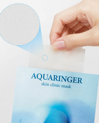 [LEADERS] AQUARINGER Skin clinic Mask Pack (25ml x 10p) 韓国化粧品 贈り物 - コクモト KOCUMOTO