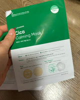 [LEADERS] Cica Calming Mask Pack (30ml x 10p) 韓国化粧品 贈り物 - コクモト KOCUMOTO