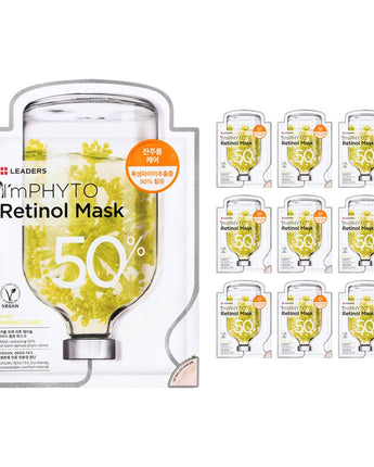 [LEADERS] Im PHYTO Retinol MASK pack (25ml x 10p) 韓国化粧品 贈り物 - コクモト KOCUMOTO