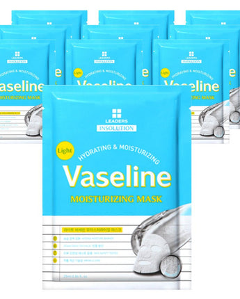 [LEADERS] Insolution Vaseline Mask Pack (25ml x 10p) 6種 韓国化粧品 贈り物 - コクモト KOCUMOTO