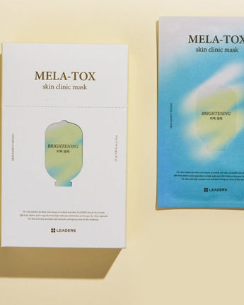 [LEADERS] MELA - TOX Skin clinic Mask Pack (25ml x 10p) 韓国化粧品 贈り物 - コクモト KOCUMOTO