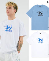 [LMC] 24S/S DRAGON TAG TEE 2色 新商品 カップルアイテム 夏ファッション - コクモト KOCUMOTO