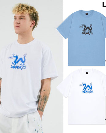 [LMC] 24S/S DRAGON TAG TEE 2色 新商品 カップルアイテム 夏ファッション - コクモト KOCUMOTO