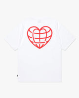 [LMC] 24S/S HEART GLOBE TEE 新商品 カップルアイテム 夏ファッション - コクモト KOCUMOTO