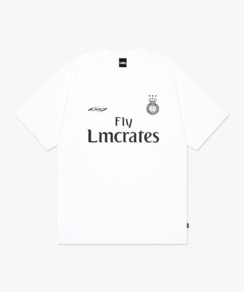 [LMC] 24S/S REAL PARODY SOCCER TEE 2色 新商品 カップルアイテム 夏ファッション - コクモト KOCUMOTO