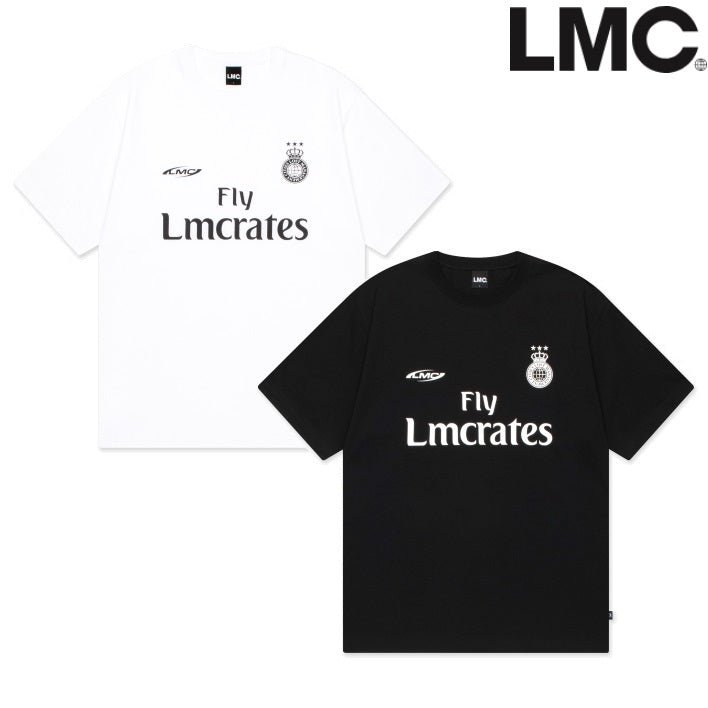 [LMC] 24S/S REAL PARODY SOCCER TEE 2色 新商品 カップルアイテム 夏ファッション - コクモト KOCUMOTO