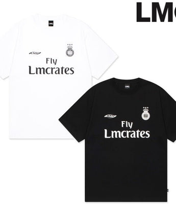 [LMC] 24S/S REAL PARODY SOCCER TEE 2色 新商品 カップルアイテム 夏ファッション - コクモト KOCUMOTO