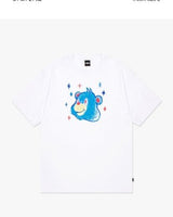 [LMC] 24S/S WATER COLOR BEAR HEAD TEE 3色 新商品 カップルアイテム 夏ファッション - コクモト KOCUMOTO