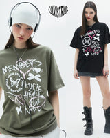 [LUV IS TRUE] CL PUNK TEE 2色 新商品 女性服 - コクモト KOCUMOTO