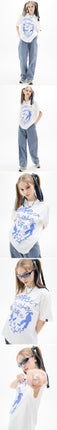 [LUV IS TRUE] DN BOARD TEE 2色 新商品 女性服 - コクモト KOCUMOTO