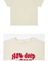 [LUV IS TRUE] IN LOVE TEE 3色 新商品 女性服 - コクモト KOCUMOTO