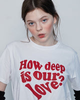 [LUV IS TRUE] IN LOVE TEE 3色 新商品 女性服 - コクモト KOCUMOTO