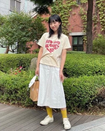 [LUV IS TRUE] IN LOVE TEE 3色 新商品 女性服 - コクモト KOCUMOTO