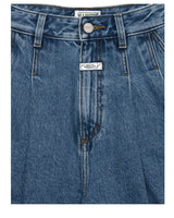 【MARITHE FRANCOIS GIRBAUD】【韓国人気】W BERMUDA DENIM PANTS ブルー - コクモト KOCUMOTO