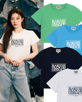 【MARITHE FRANCOIS GIRBAUD】ベーシックロゴW CLASSIC LOGO CROP TEE - コクモト KOCUMOTO