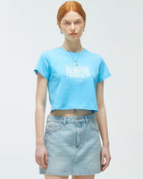 【MARITHE FRANCOIS GIRBAUD】ベーシックロゴW CLASSIC LOGO CROP TEE - コクモト KOCUMOTO