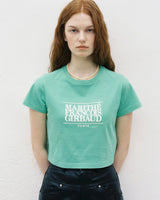 【MARITHE FRANCOIS GIRBAUD】ベーシックロゴW CLASSIC LOGO CROP TEE - コクモト KOCUMOTO