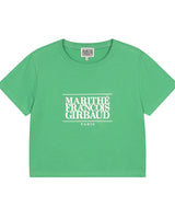 【MARITHE FRANCOIS GIRBAUD】ベーシックロゴW CLASSIC LOGO CROP TEE - コクモト KOCUMOTO