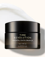 [MISSHA] TIME REVOLUTION IMMORTAL YOUTH CREAM 2X 50ml 韓国化粧品 - コクモト KOCUMOTO
