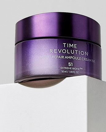 [MISSHA] TIME REVOLUTION NIGHT REPAIR AMPOULE CREAM 5X 50ml 韓国化粧品 - コクモト KOCUMOTO