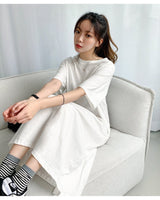 [muahmuah] Basic overfit long one-piece 3色 新商品 女性服 デイリールック 夏のファッション - コクモト KOCUMOTO