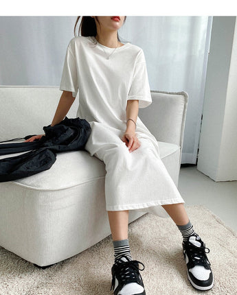 [muahmuah] Basic overfit long one-piece 3色 新商品 女性服 デイリールック 夏のファッション - コクモト KOCUMOTO