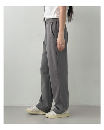 [muahmuah] Long banding slacks 2色 新商品 女性服 デイリールック - コクモト KOCUMOTO