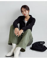 [muahmuah] muah Cooling Wide Banding Pants 2色 新商品 韓国人気 - コクモト KOCUMOTO