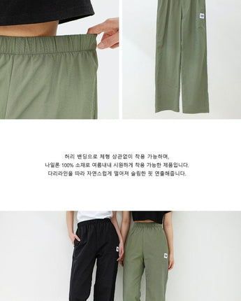 [muahmuah] muah Cooling Wide Banding Pants 2色 新商品 韓国人気 - コクモト KOCUMOTO