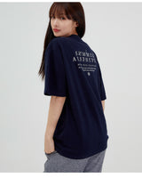 [muahmuah] muah Marine Graphic Half T-Shirt 3色 デイリー 韓国人気 夏のファッション - コクモト KOCUMOTO