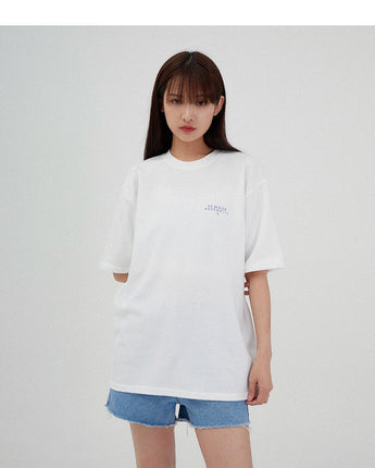 [muahmuah] muah Marine Graphic Half T-Shirt 3色 デイリー 韓国人気 夏のファッション - コクモト KOCUMOTO