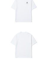 [muahmuah] Signature logo soft cotton round T-shirt 2色 デイリー 韓国人気 夏のファッション - コクモト KOCUMOTO