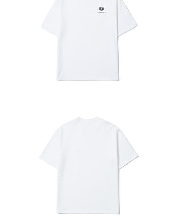 [muahmuah] Signature logo soft cotton round T-shirt 2色 デイリー 韓国人気 夏のファッション - コクモト KOCUMOTO