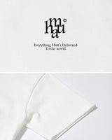 [muahmuah] Signature logo soft cotton round T-shirt 2色 デイリー 韓国人気 夏のファッション - コクモト KOCUMOTO