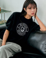 [muahmuah] Stitch half sweatshirt 3色 新商品 デイリールック - コクモト KOCUMOTO