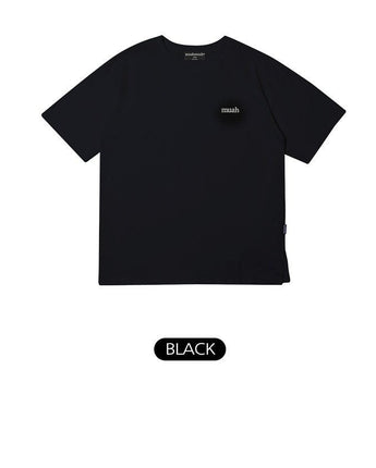 [muahmuah] Stitch logo half sleeve t-shirt 2色 新商品 デイリールック - コクモト KOCUMOTO