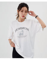 [muahmuah] Summer Boat Graphic Half T-Shirt 3色 デイリー 韓国人気 夏のファッション - コクモト KOCUMOTO