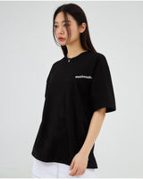 [muahmuah] Vivid logo short sleeve t-shirt 2色 デイリー 韓国人気 夏のファッション - コクモト KOCUMOTO