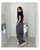 [muahmuah] Wide TR banding slacks 2色 新商品 韓国人気 デイリールック - コクモト KOCUMOTO