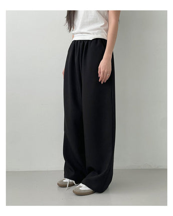 [muahmuah] Wide TR banding slacks 2色 新商品 韓国人気 デイリールック - コクモト KOCUMOTO